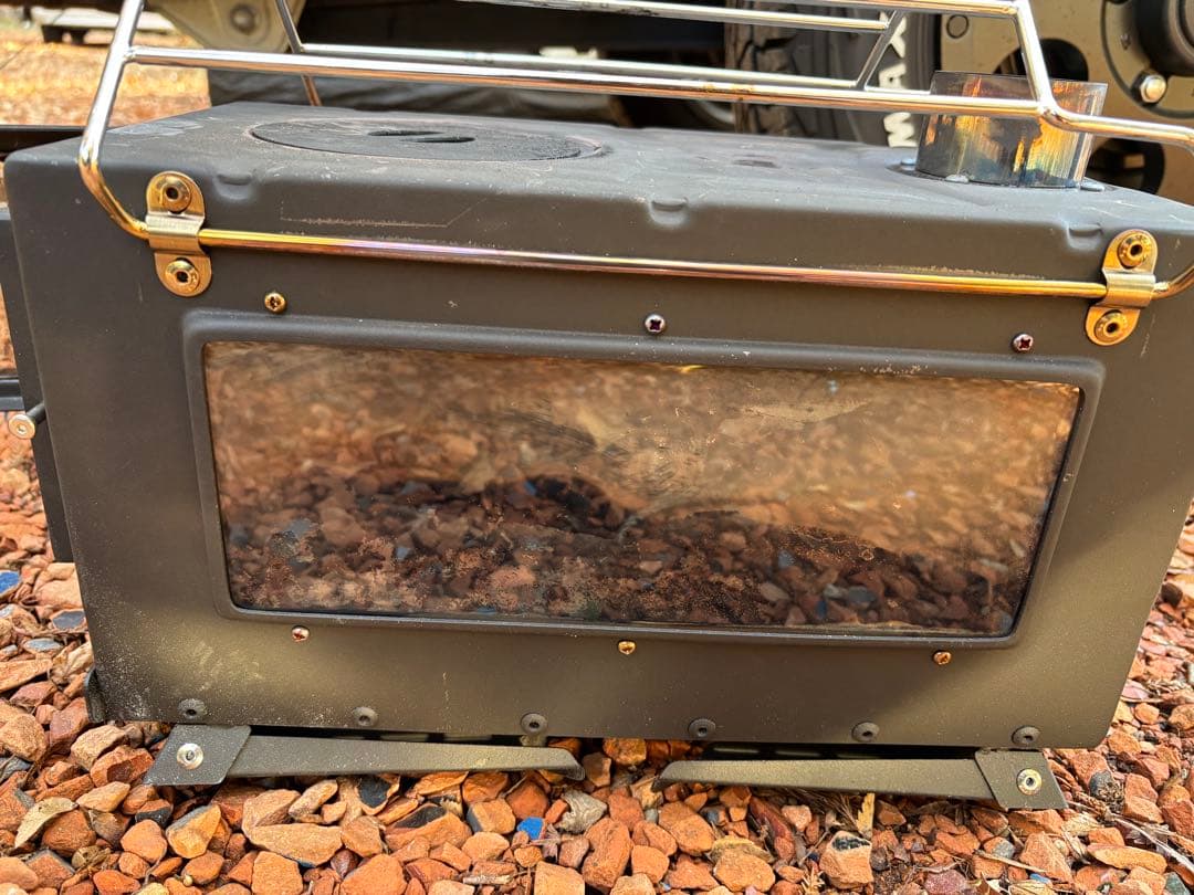 SENQI ペレット薪ストーブ 二回使用 ブラック - メルカリ