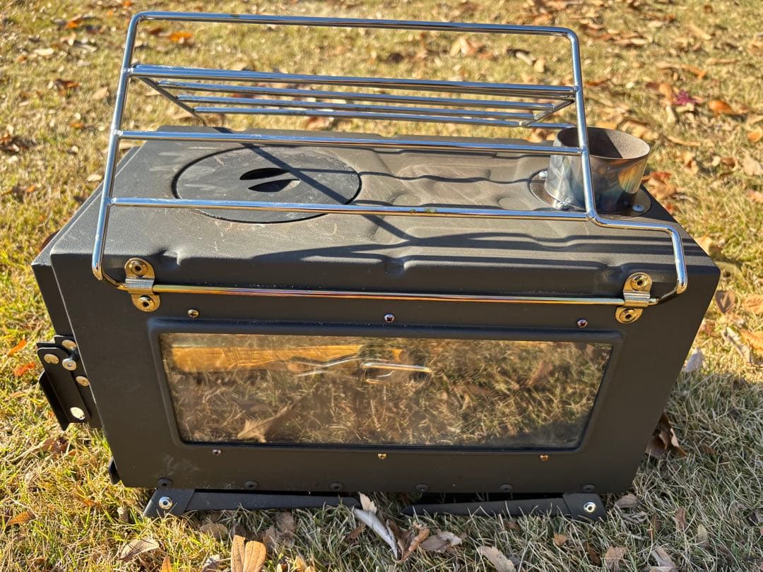 SENQI ペレット薪ストーブ 二回使用 ブラック - メルカリ