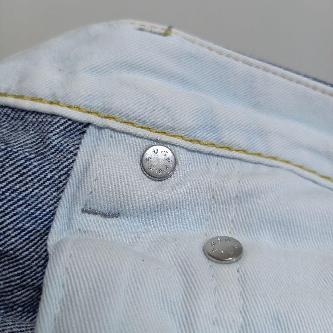 36！CUNE 5連うさぎ エイジング加工 ジーパン 普通 デニム ジーンズ