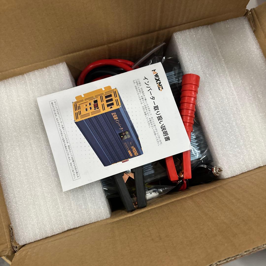 MWXNE 正弦波インバータ 定格1200W 最大2400W - パーツ安価
