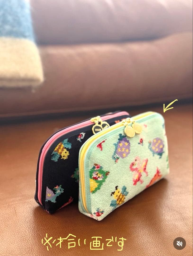 フェイラー 便利ポーチ☆神崎恵さんコラボ☆ファンキーフォーチュン