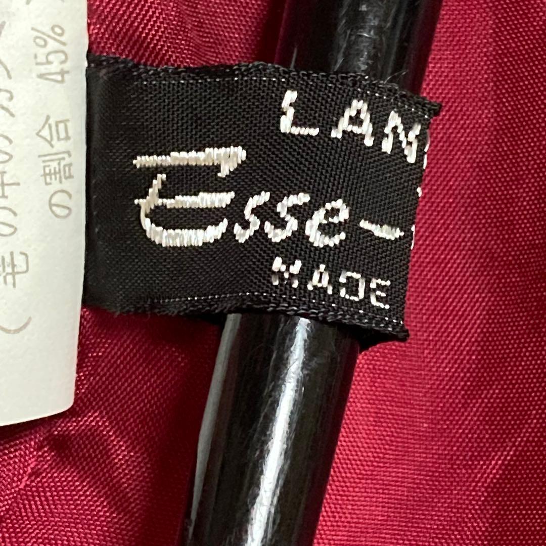 カシミヤ45% イタリー製生地の鮮やかロングコート　プレタポルテ