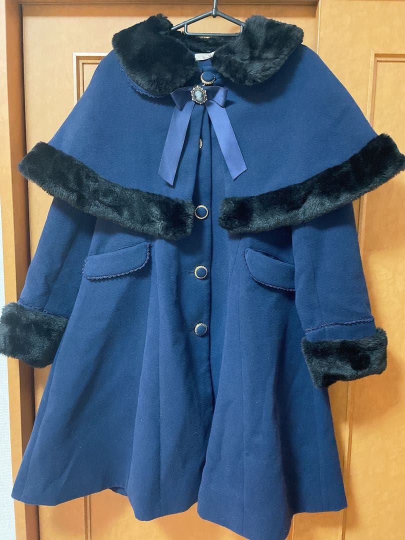 Rosette Doll ケープ付ロングコート Amavel お値下げ交渉◎