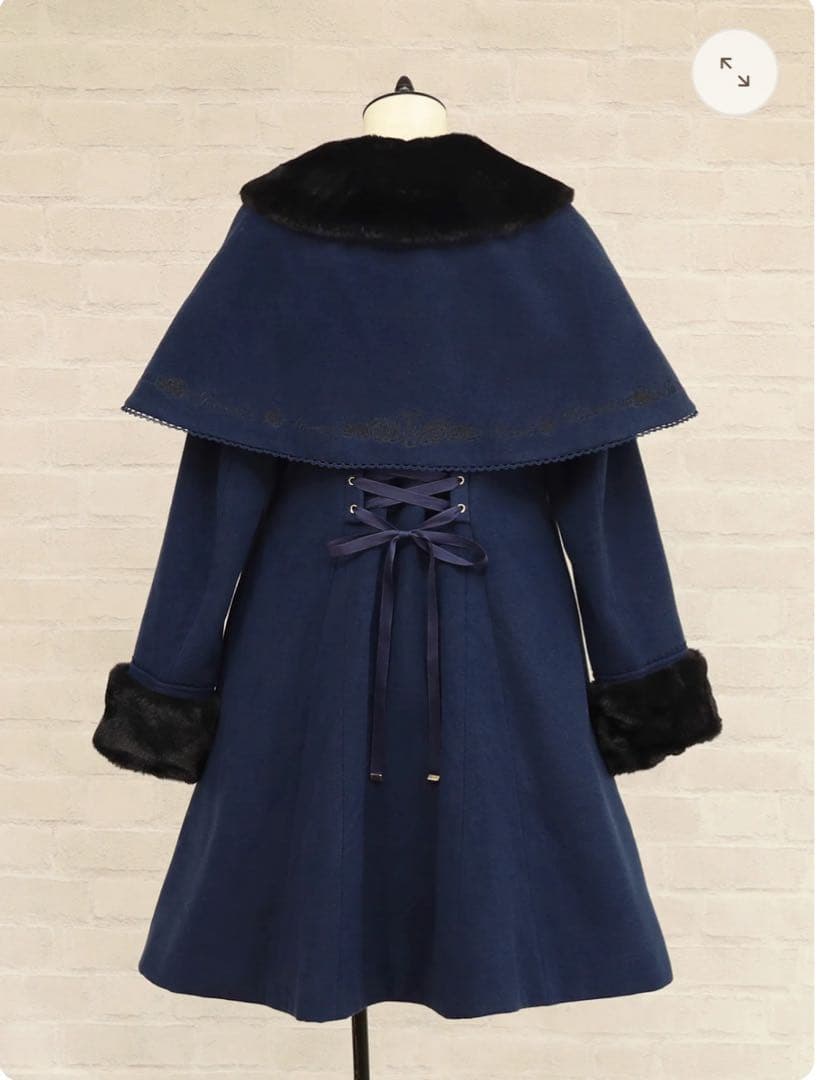 Rosette Doll ケープ付ロングコート Amavel お値下げ交渉◎