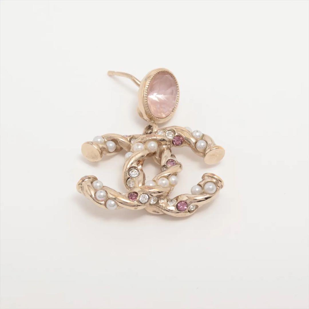 CHANEL ピアス A23B ココマーク　パール　ゴールド　ピアス　片耳