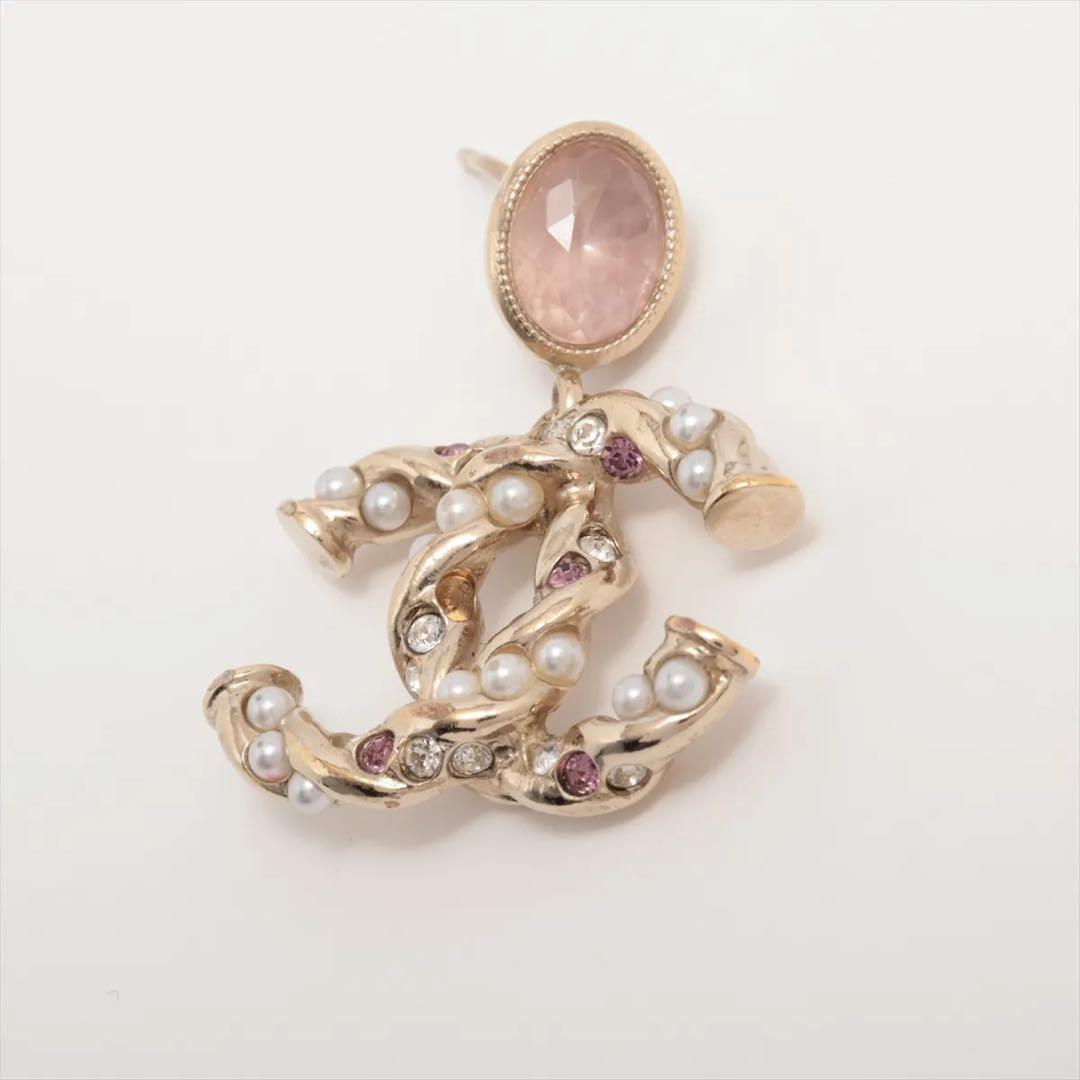 CHANEL ピアス A23B ココマーク　パール　ゴールド　ピアス　片耳