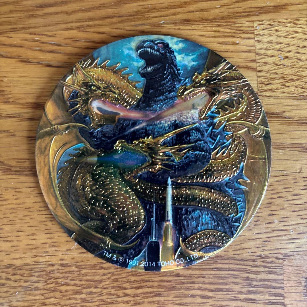 レア）ゴジラ新彫金マグネット3点セット 平成ゴジラVSシリーズ