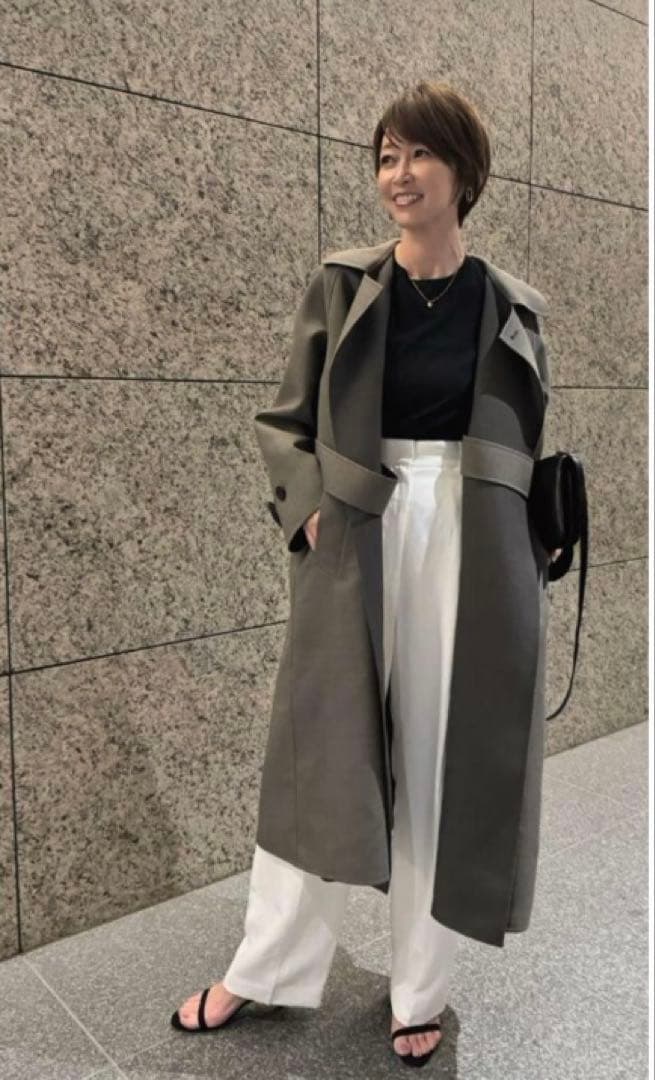 ⭕️新品タグ付き✨conte★リバー バルカラーコート★辺見えみり⭕️最終です