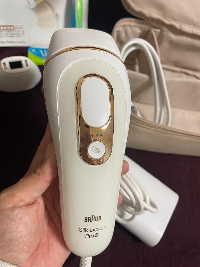 自宅で脱毛！BRAUN IPL式 シルクエキスパート Pro5 pl5223BRAUN シルク