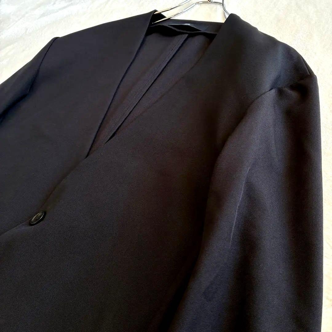 【美品】MB スタンダード ノーカラージャケット M 黒 ブラック