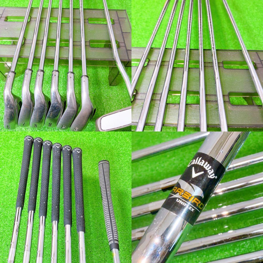 キャロウェイ ウォーバード 9本セット メンズゴルフ 初心者 入門