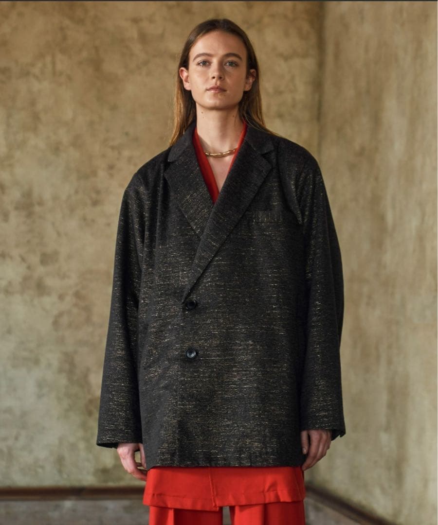 ⭐︎seyto ジャガードセミダブルテーラードジャケット サイズ2 - メルカリ