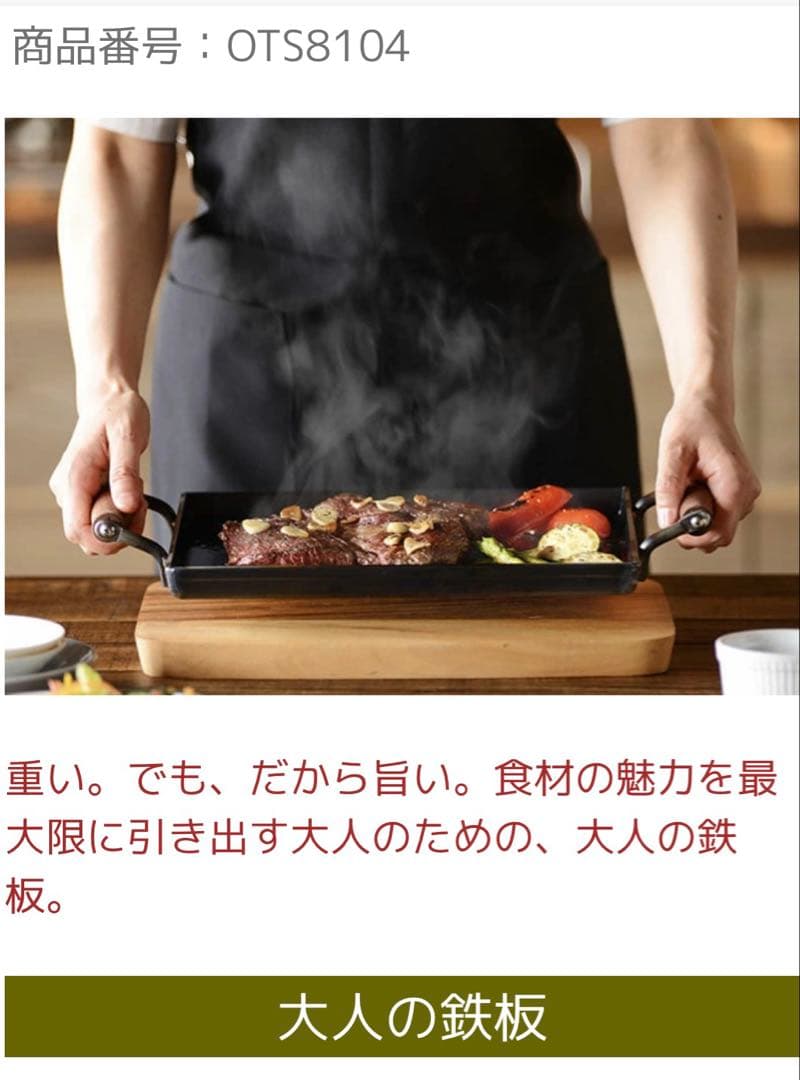 【新品最安値】大人の鉄板 大サイズ