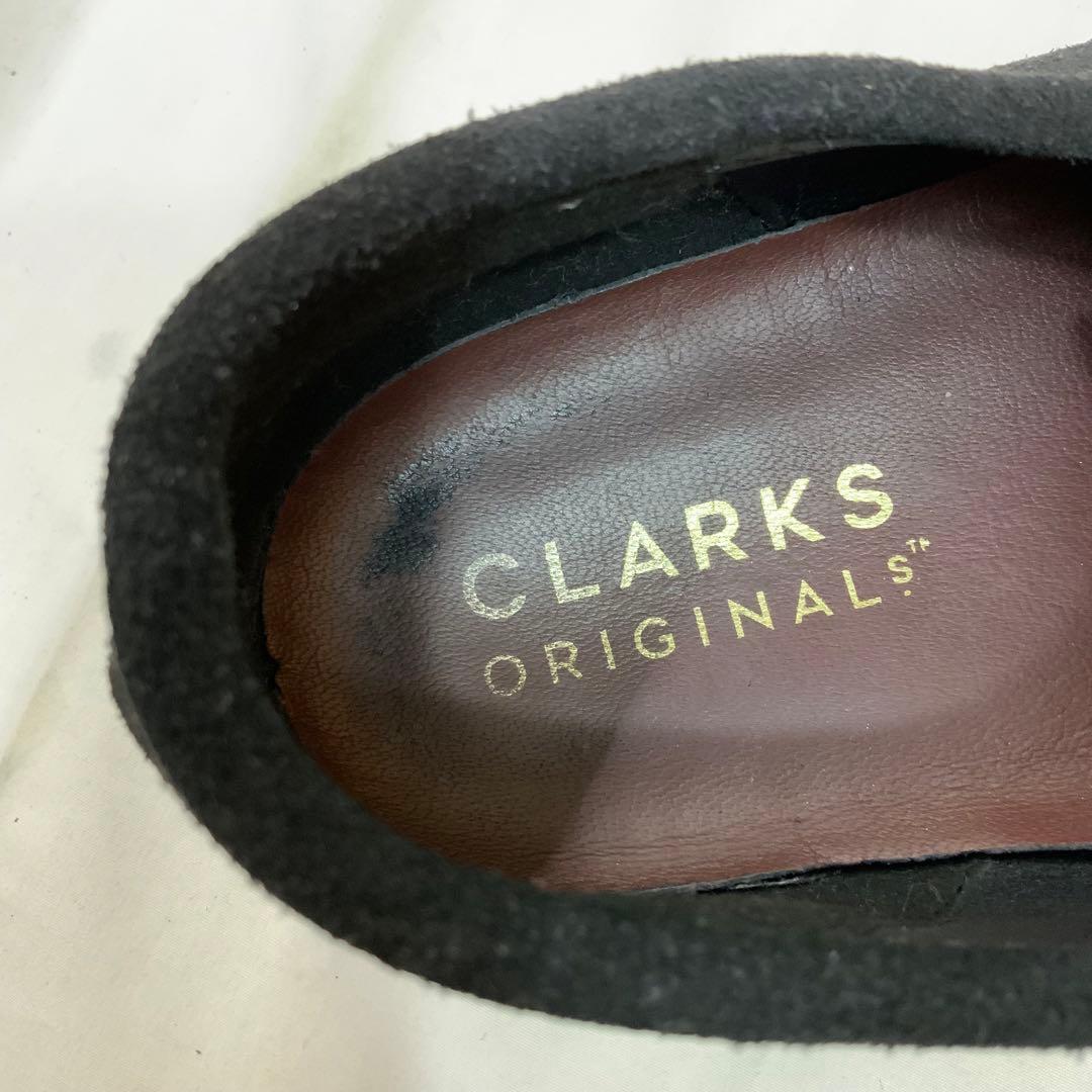 Clarks クラークス ワラビーシューズ ブラック 26.5cm