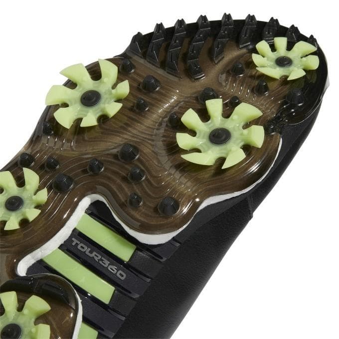 新品 adidas アディダス ゴルフシューズ ダイヤル式 25.0cm BK