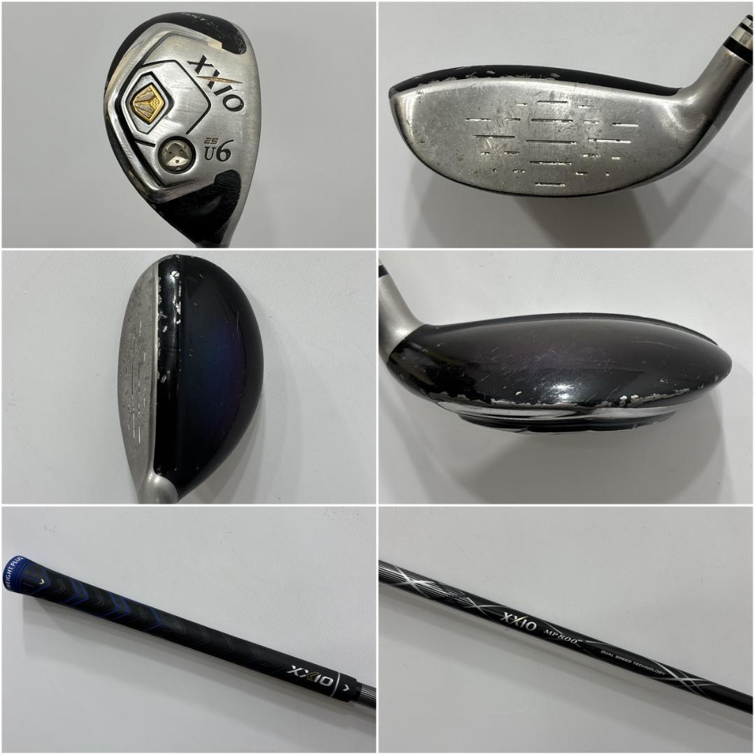 メンズ右利き初心者用　ゼクシオ　6＆8代目　ゴルフクラブセット　W-2233