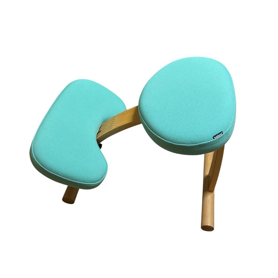 カバー付き】 Balans EASY 姿勢矯正 北欧柄 格子柄 グリーン - メルカリ