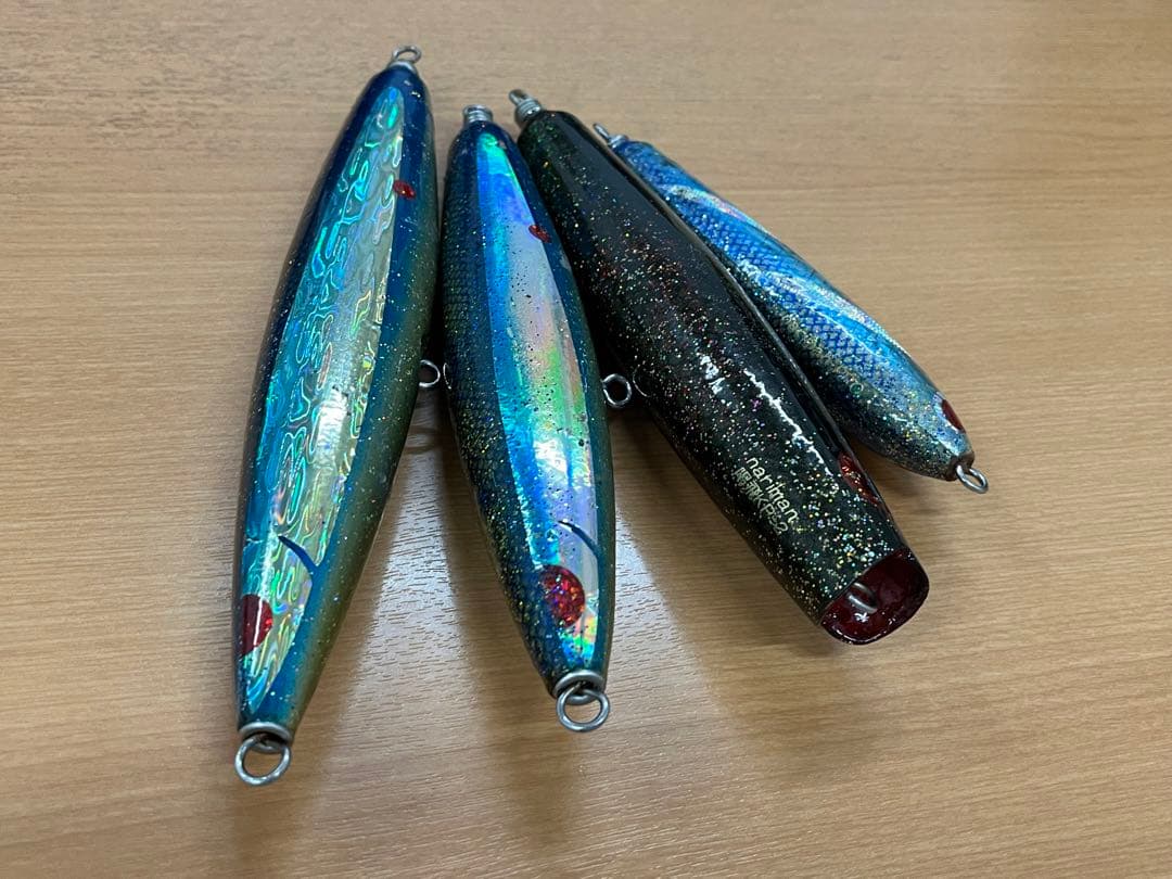 マニファクチャーナリマン ルアー4本セット キハダマグロキャスティング