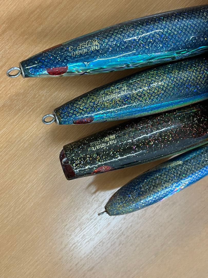 マニファクチャーナリマン ルアー4本セット キハダマグロキャスティング