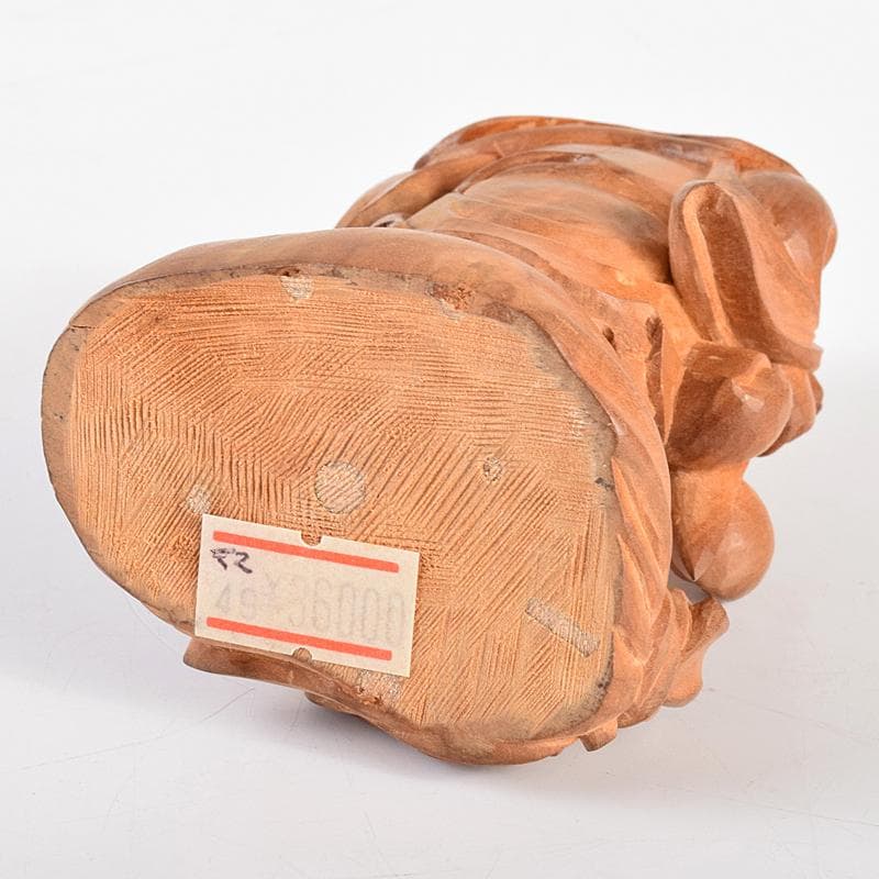 ゆきか　仏教美術　香木　白檀彫刻　布袋像　仏像　置物　V　R5123