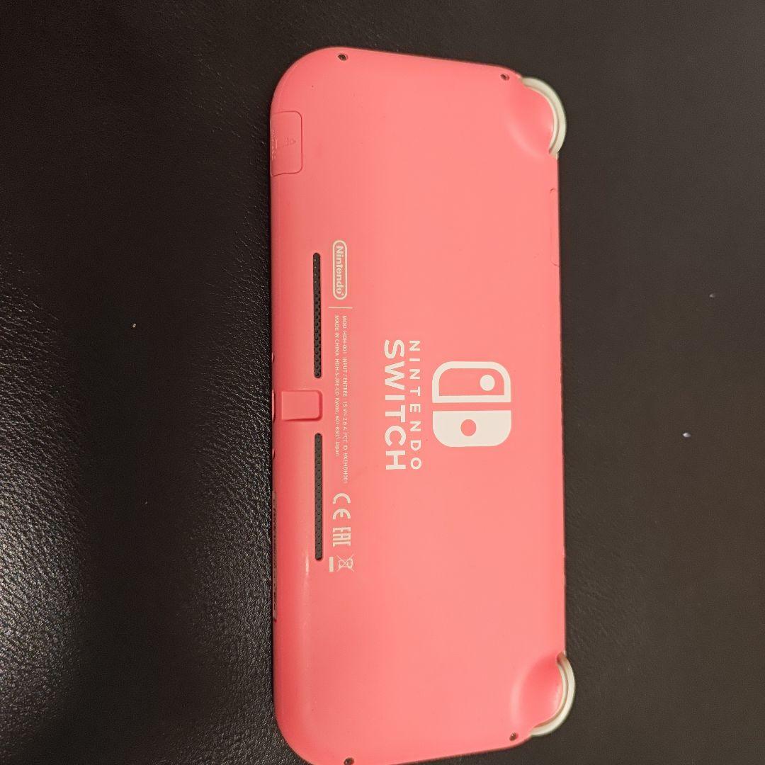 Nintendo Switch Lite ピンク本体キャリケース他スティック不良