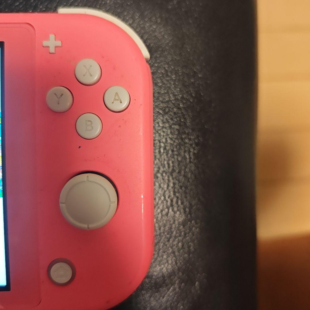 Nintendo Switch Lite ピンク本体キャリケース他スティック不良
