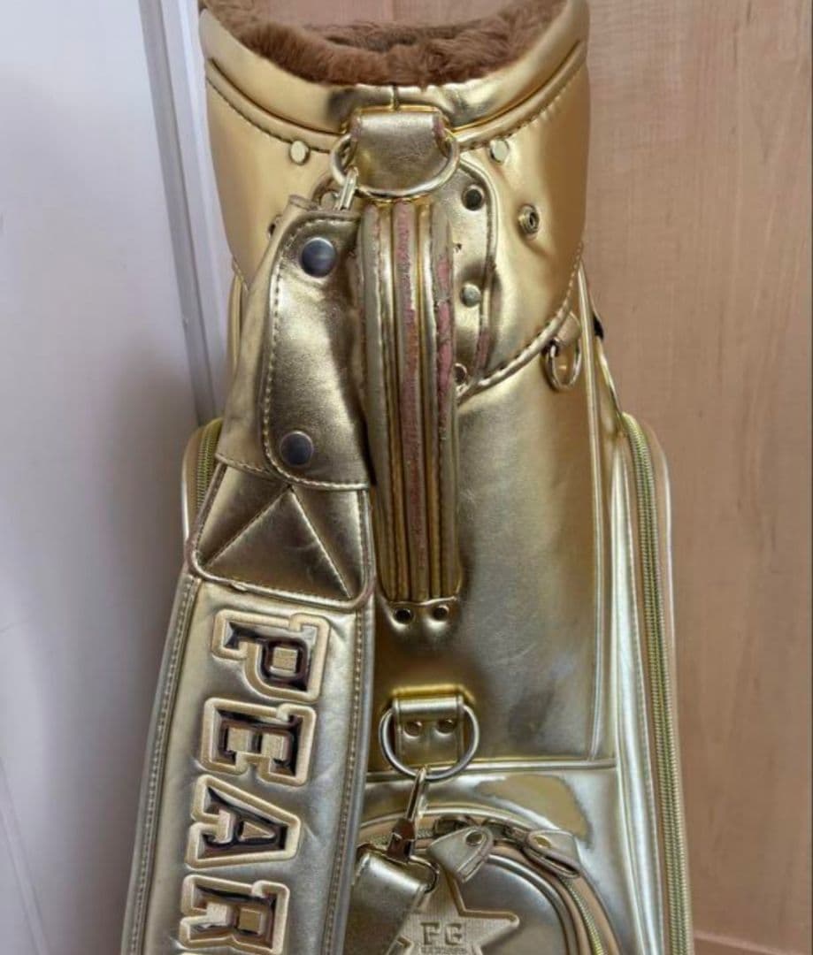 限定★パーリーゲイツ★キャディバッグ★ゴルフ★ゴルフバッグ★レア★ゴールド★金