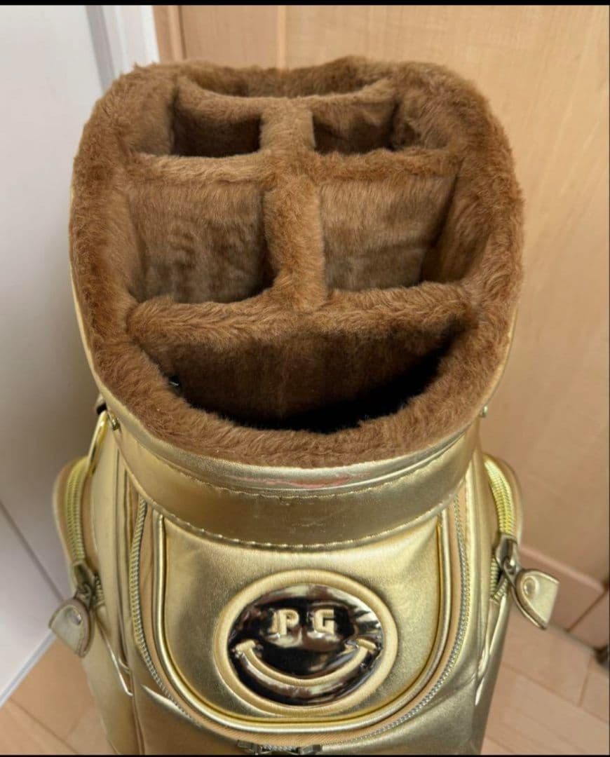 限定★パーリーゲイツ★キャディバッグ★ゴルフ★ゴルフバッグ★レア★ゴールド★金