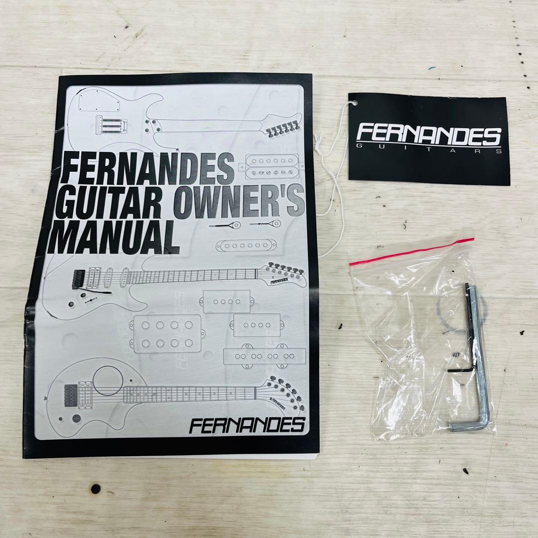 美品 Fernandes フェルナンデス アンプ内蔵ミニギター ZO-3 ブルー