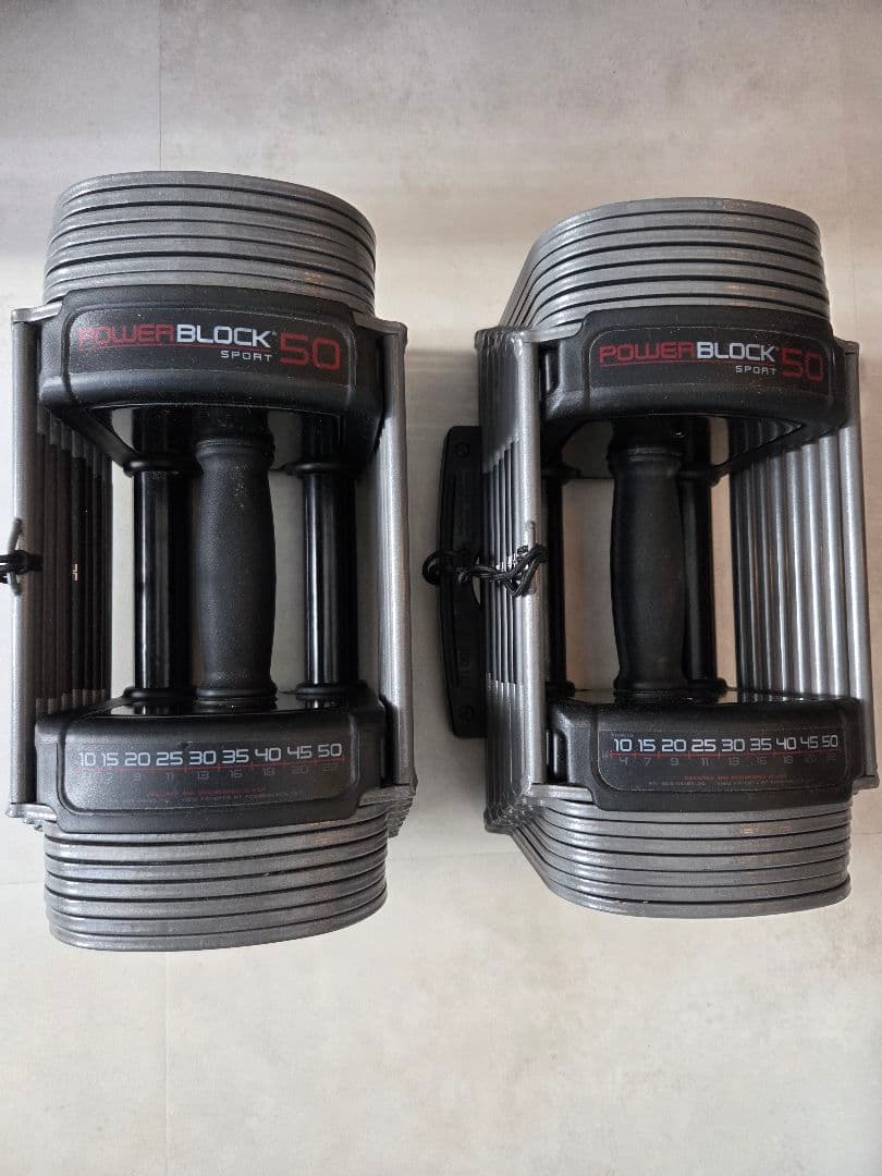 POWER BLOCK 50 可変式ダンベル　片方(2) POWER BLOCK 50 可変式ダンベル 片方(2) POWER BLOCK 50 可変式