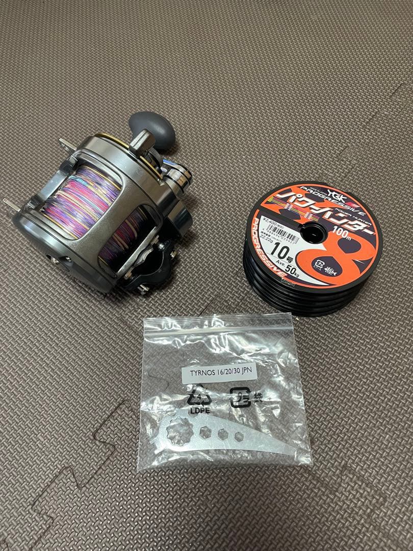 シマノ　08 ティアノス20 10号400m入り