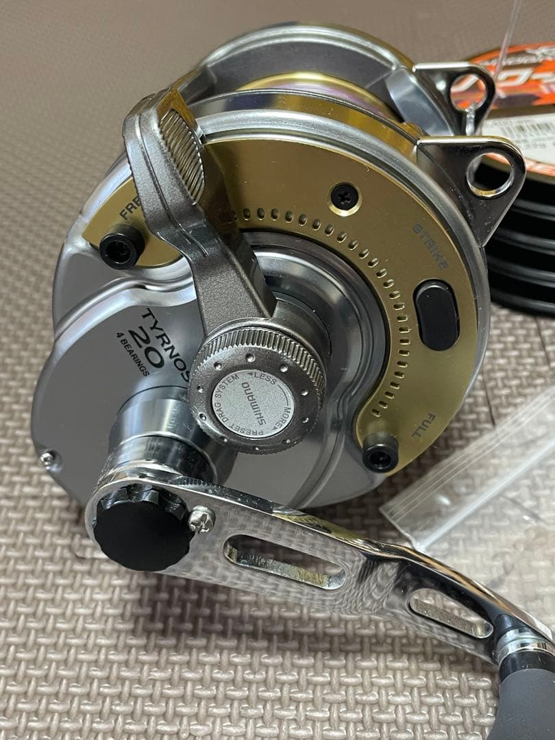 シマノ　08 ティアノス20 10号400m入り