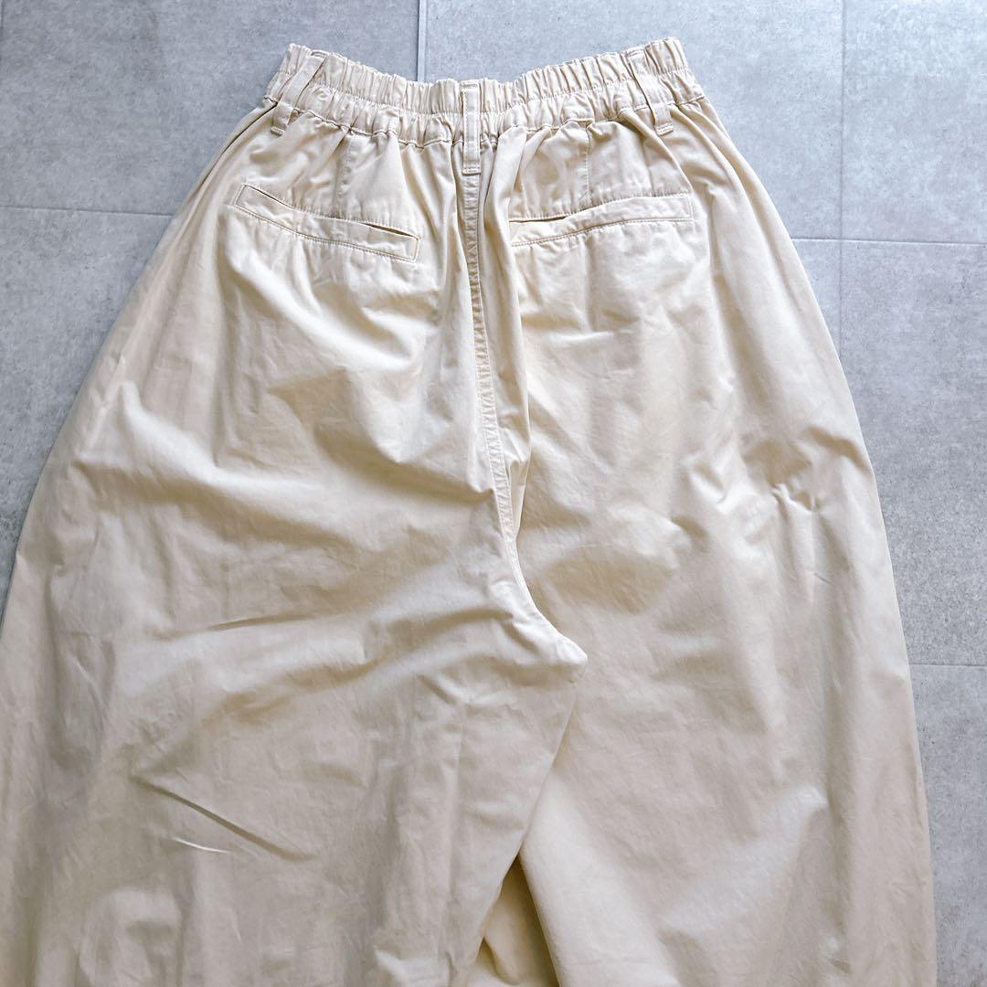 HARVESTY ハーベスティ 別注 クロップドサーカスパンツ アイボリー 2