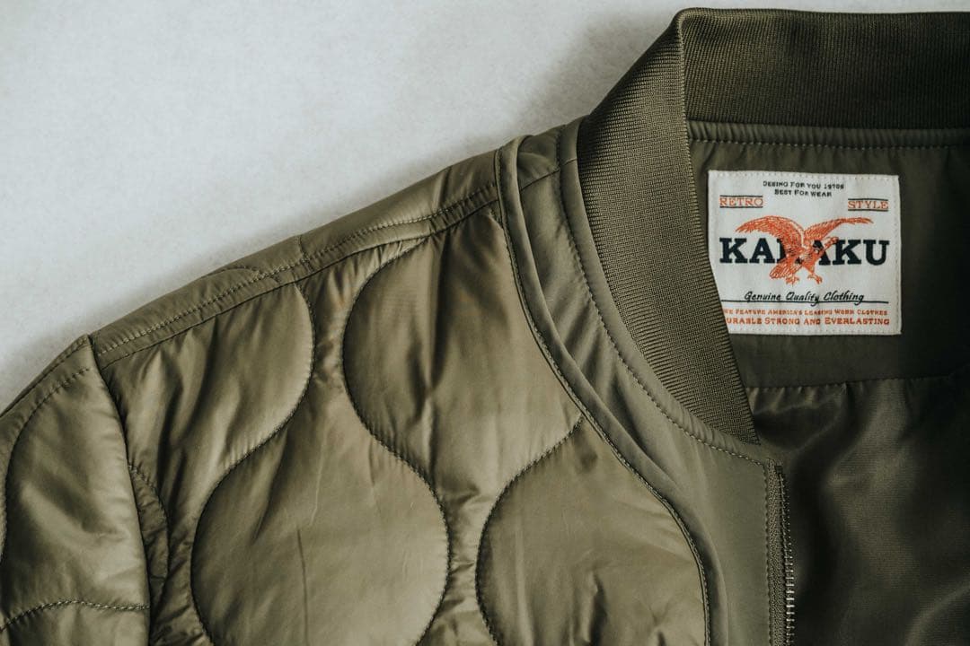 KaraKuBuy キルティングジャケット 中綿 ミリタリー 極美品 試着のみ