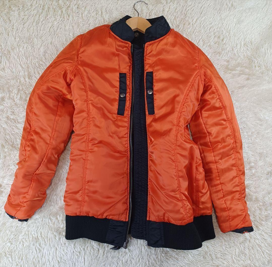 AVIREX アヴィレックス 牛革フード付き 2way フライトジャケット