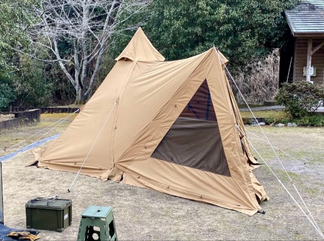 WAQ Alpha TC/FT フロントウォール　二股化パーツ　グランドシート付