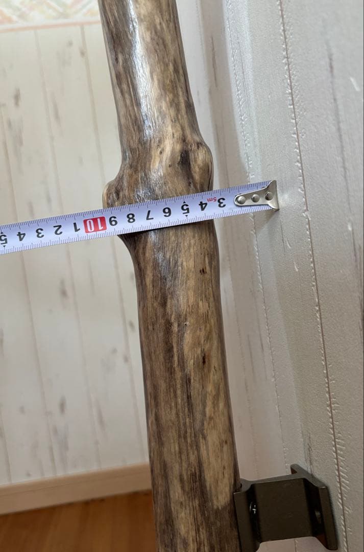 流木　ドアハンドル　ドアノブ　取手　長さ72cm　曲がり×枝×うろ　超希少