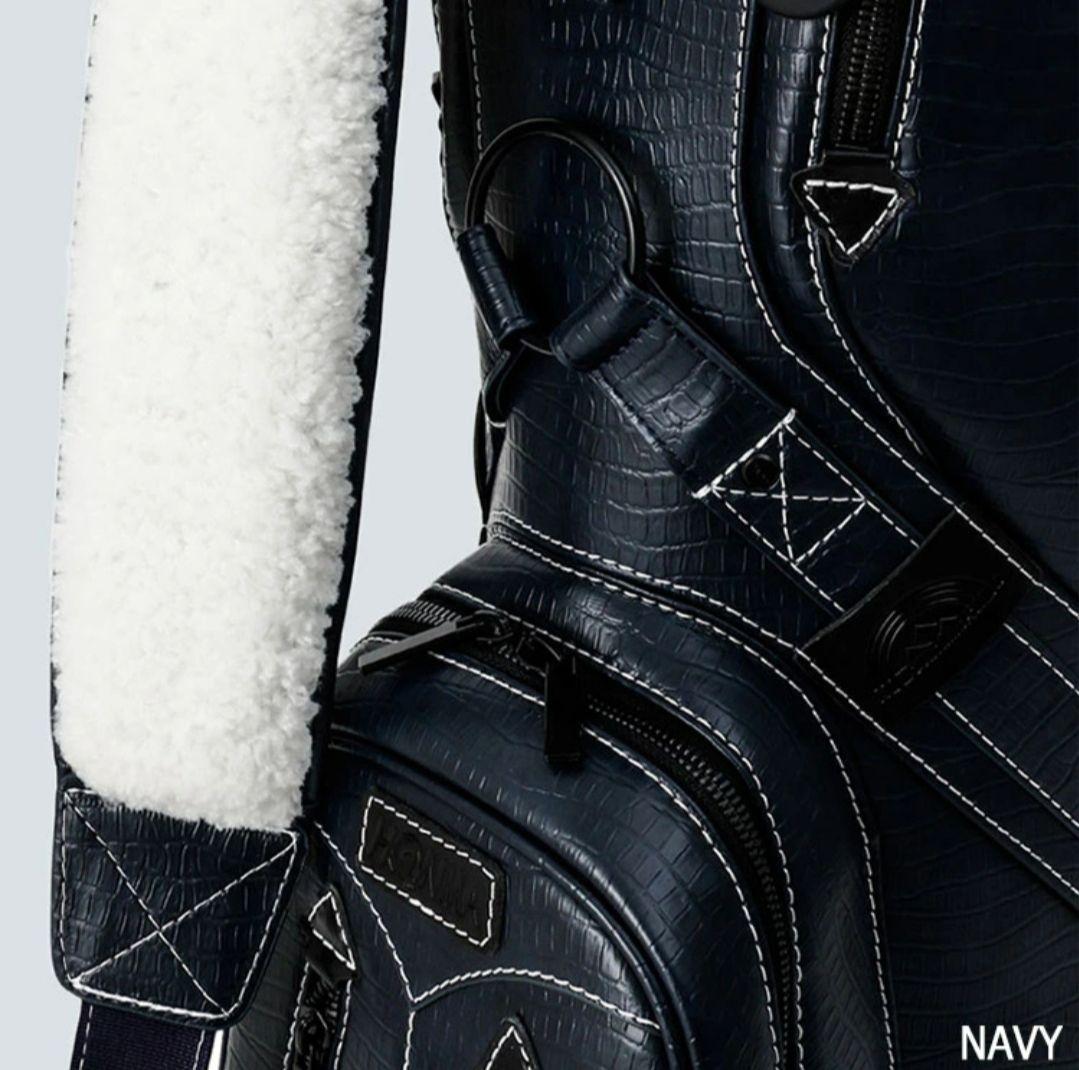 本間ゴルフ キャディバッグ ネイビー