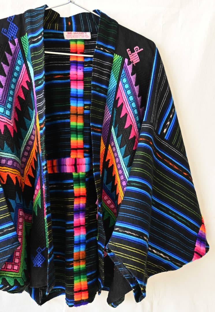 70s/BIG JAGUAR/バタフライスリーブ刺繍ジャケット/グアテマラ製