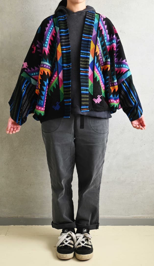 70s/BIG JAGUAR/バタフライスリーブ刺繍ジャケット/グアテマラ製
