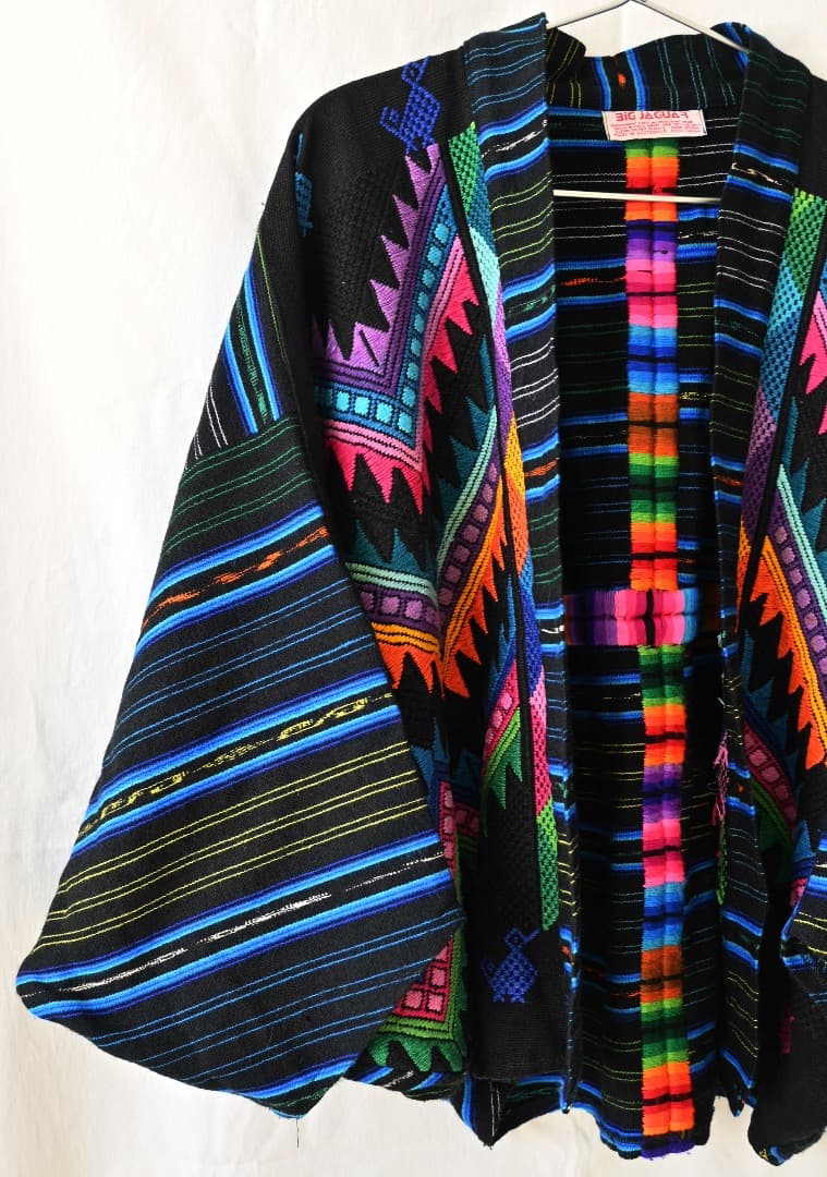 70s/BIG JAGUAR/バタフライスリーブ刺繍ジャケット/グアテマラ製