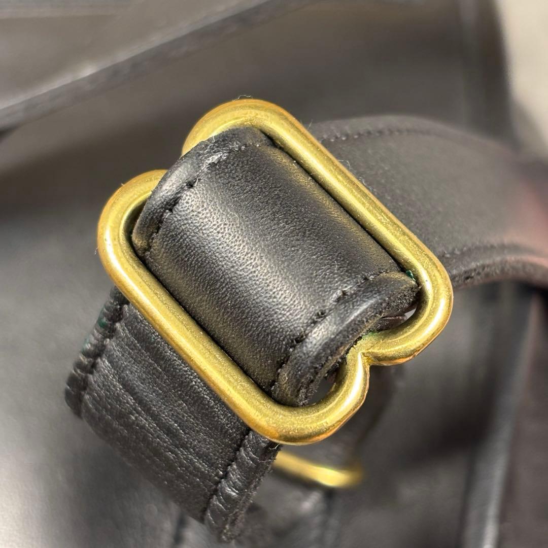 【美品】オールドコーチ COACH ミニリュック ターンロック ブラウン レザー