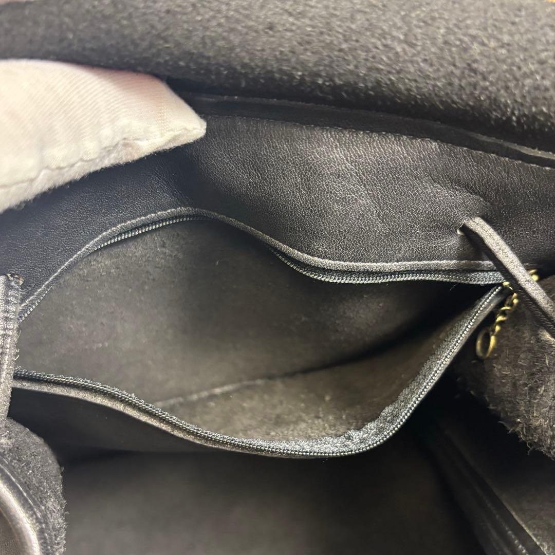 【美品】オールドコーチ COACH ミニリュック ターンロック ブラウン レザー