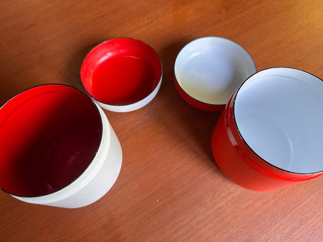 Arabia Finel アラビア ビンテージ　琺瑯　ジャー　カイフランク