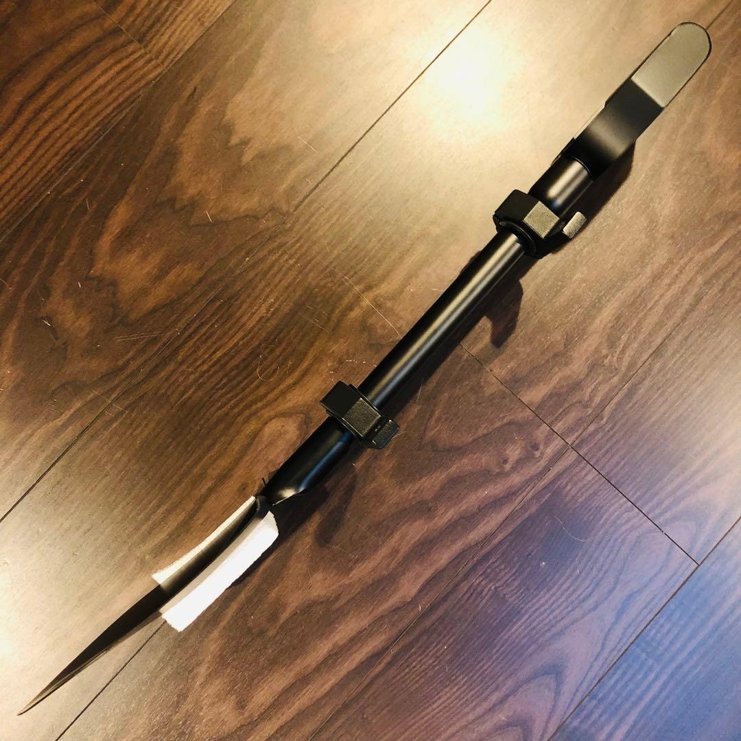 ★ジムニー他車 ステンレススコップ マットブラック仕上・専用ブラケット2個付属★