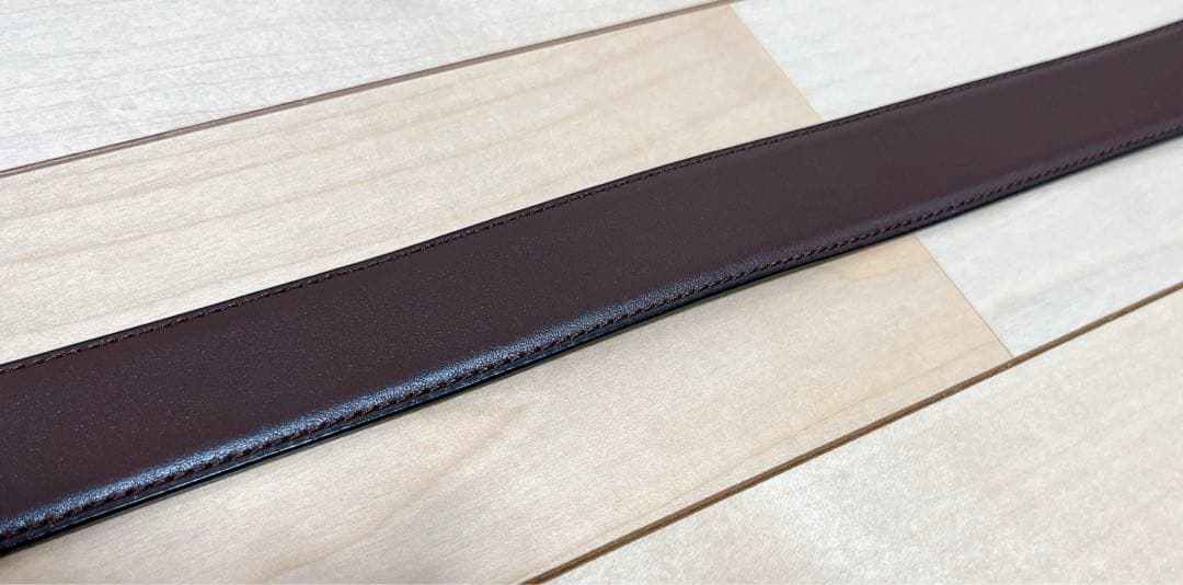 リバーシブル◎ COACH ブラウンシグネチャー×ブラウン　ベルト