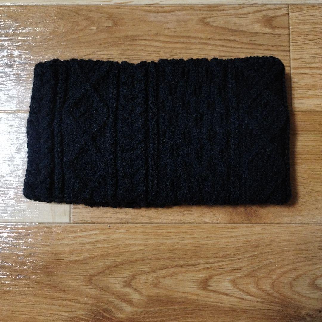 帽子 MAISON KINEMA Aran pattern hair band