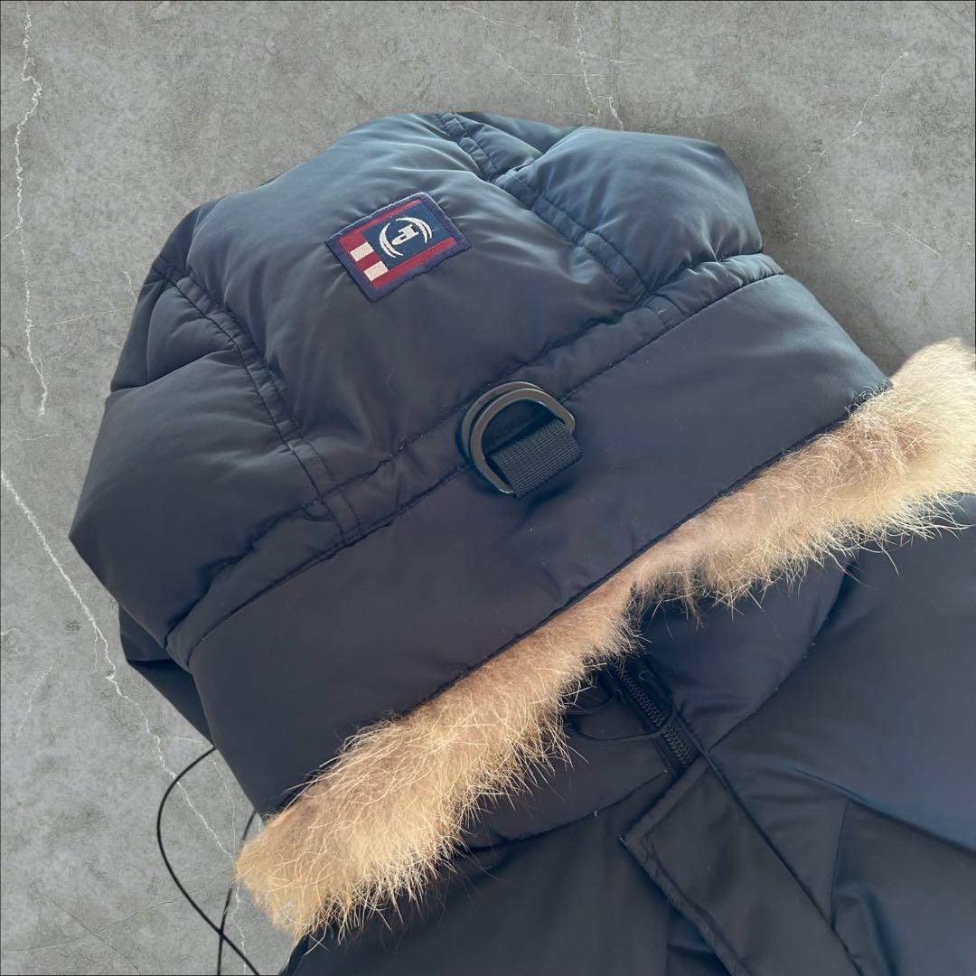 Phat Farm ダウンジャケット ファー　HIPHOP 90s Y2K 黒