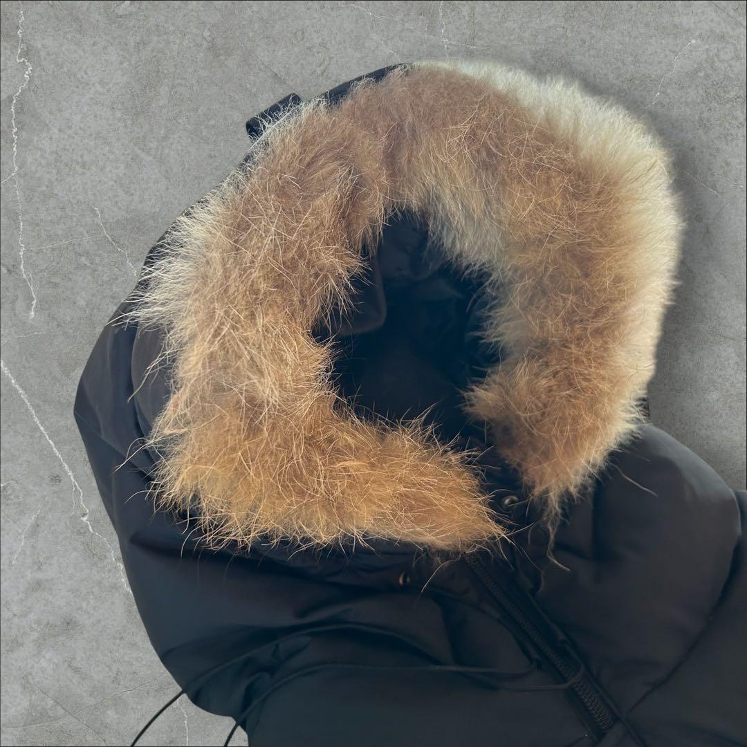 Phat Farm ダウンジャケット ファー　HIPHOP 90s Y2K 黒