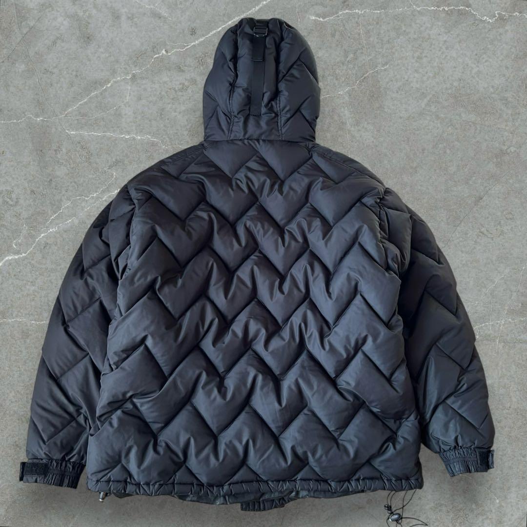 Phat Farm ダウンジャケット ファー　HIPHOP 90s Y2K 黒